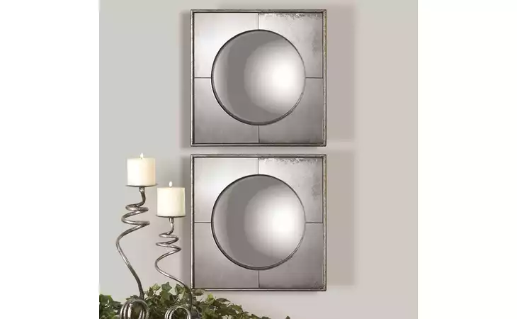 12829 SAVIO SQUARE MIRRORS, S 2 UTTERMOST  12829