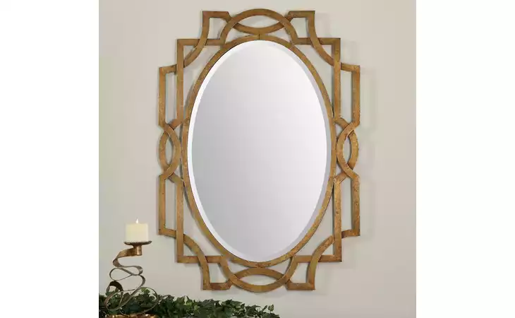 12869 MARGUTTA OVAL MIRROR UTTERMOST  12869