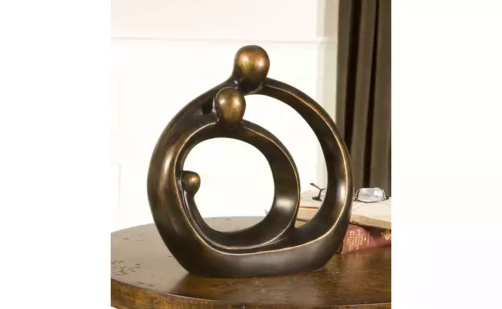 19439 FAMILY CIRCLES FIGURINE UTTERMOST  19439