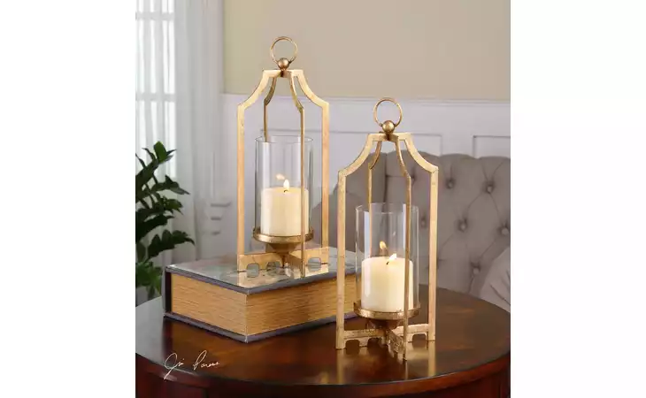 19957 LUCY CANDLEHOLDERS, S/2 UTTERMOST  19957