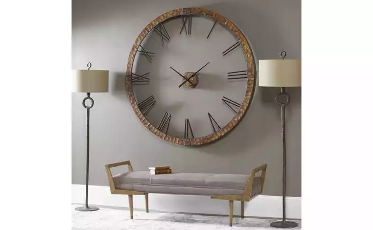 06655 AMARION WALL CLOCK UTTERMOST  06655