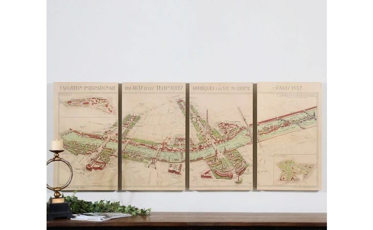31502 PARIS MAP, S 4 UTTERMOST  31502