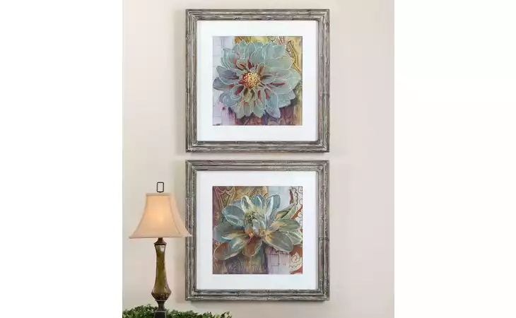 34036  SUBLIME TRUTH FRAMED PRINTS, S/2