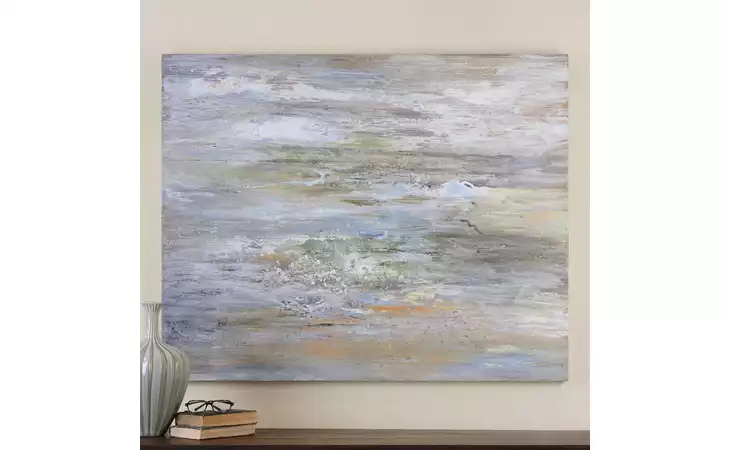 34394 MISTY MORNING HAND PAINTED UTTERMOST  34394