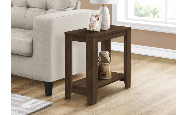 I3386  ACCENT TABLE - 22 H - DARK WALNUT