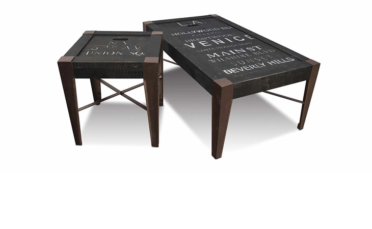 1601/H1725 END TABLE ALL WOOD PRODUCTS  1601/H1725