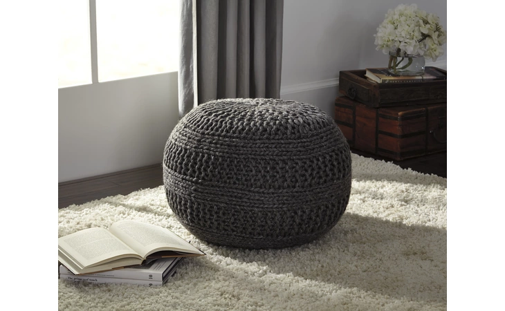A1000559 Benedict - Charcoal POUF/BENEDICT/CHARCOAL