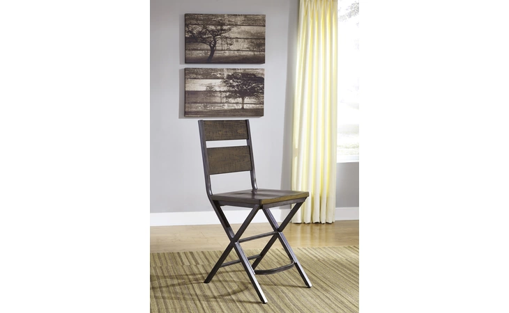 Kavara BARSTOOL (2/CN) ASHLEY Medium Brown D469-124