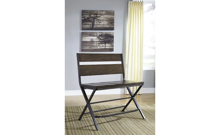 Kavara DOUBLE BARSTOOL (1/CN) ASHLEY Medium Brown D469-323