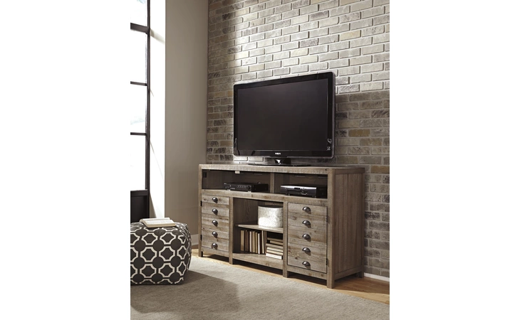 W678-38  TV STAND WITH FIREPLACE OPTION