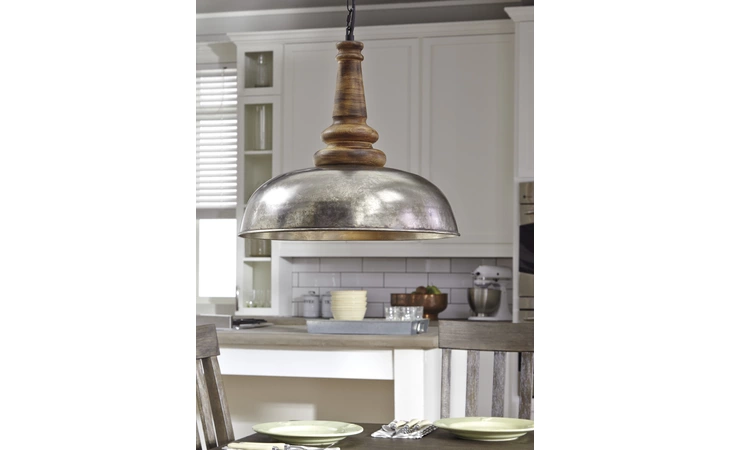 Joziah METAL PENDANT LIGHT (1/CN) ASHLEY Metal Pendant Light (1/CN) L000368