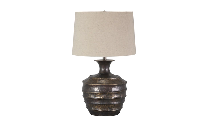 KYMANI METAL TABLE LAMP (1 CN) KYMANI ASHLEY  L207004