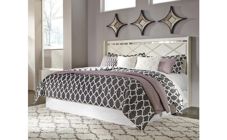Dreamur KING/CAL KING PANEL HEADBOARD ASHLEY Champagne B351-58