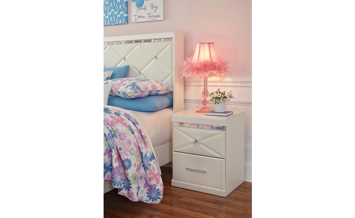 B351-92 Dreamur TWO DRAWER NIGHT STAND