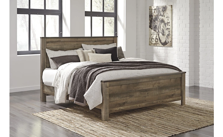 Trinell KING PANEL FOOTBOARD ASHLEY Brown B446-56