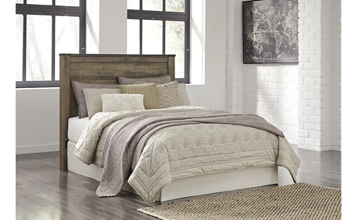 Trinell QUEEN PANEL HEADBOARD ASHLEY Brown B446-57