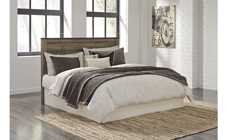 Trinell KING/CAL KING PANEL HEADBOARD ASHLEY Brown B446-58