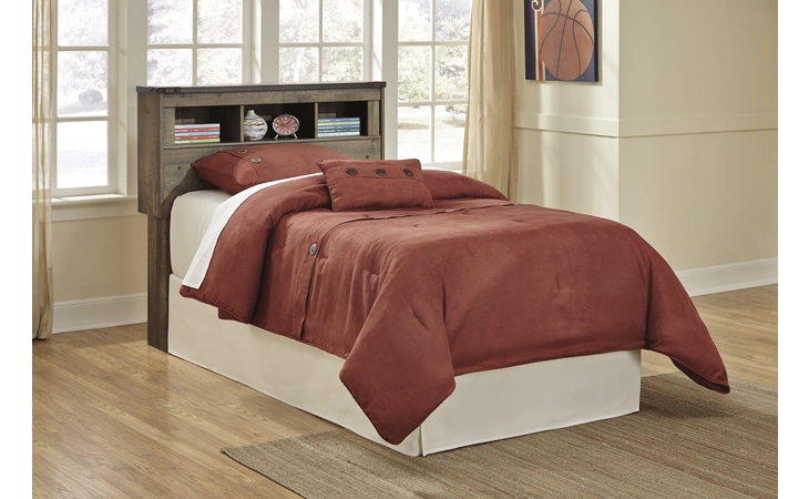 Trinell TWIN BOOKCASE HEADBOARD ASHLEY Brown B446-63