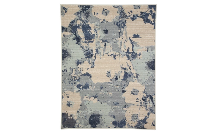 R266002  MEDIUM RUG LIZETTE BLUE