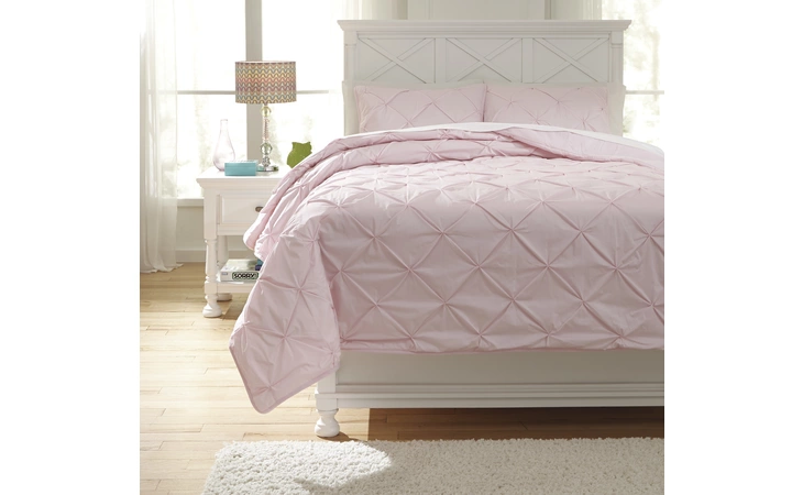 Q768003F MEDERA FULL COMFORTER SET MEDERA ROSE