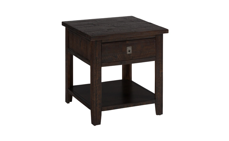 704-3 KONA GROVE COLLECTION END TABLE W/DRAWER, SHELF KONA GROVE COLLECTION