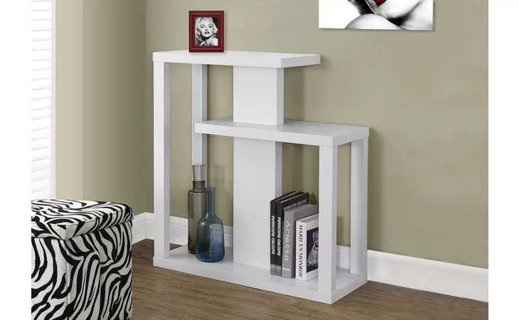 I2471 ACCENT TABLE - 32 L - WHITE HALL CONSOLE MONARCH SPECIALTIES  I2471