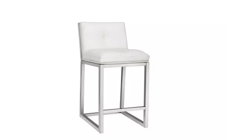 ALBA ALBA COUNTER STOOL - WHITE SUNPAN FURNITURE  101063
