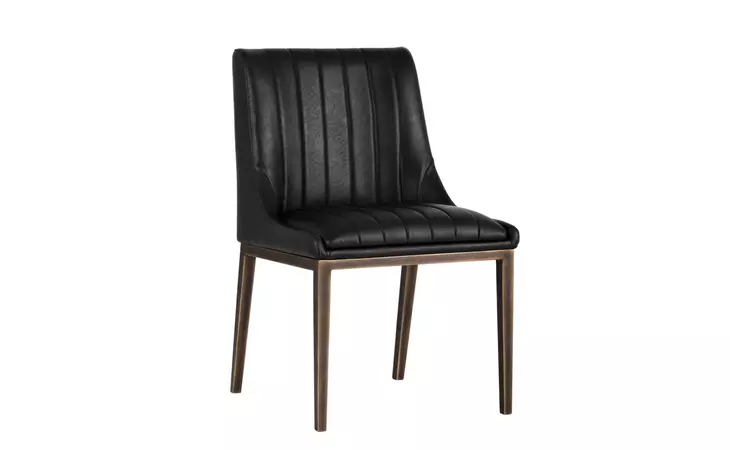 HALDEN HALDEN DINING CHAIR - VINTAGE BLACK SUNPAN FURNITURE  101135