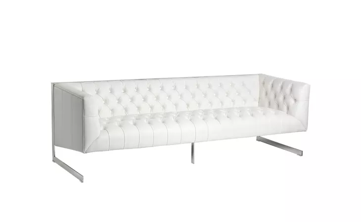 100616 VIPER VIPER SOFA - STAINLESS STEEL - CANTINA WHITE (FORMERLY NOBILITY WHITE)