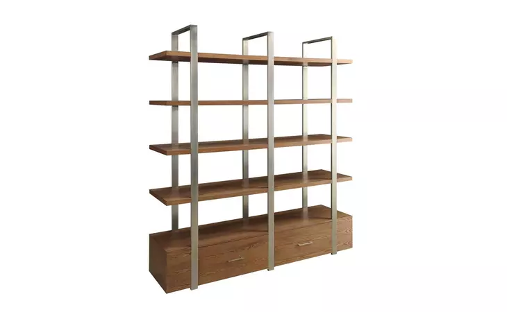 78650  UPTOWN TWO DRAWER BOOKCASE-2 CARTONS