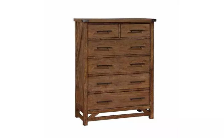 204175  CHEST (WEATHERED ACACIA)