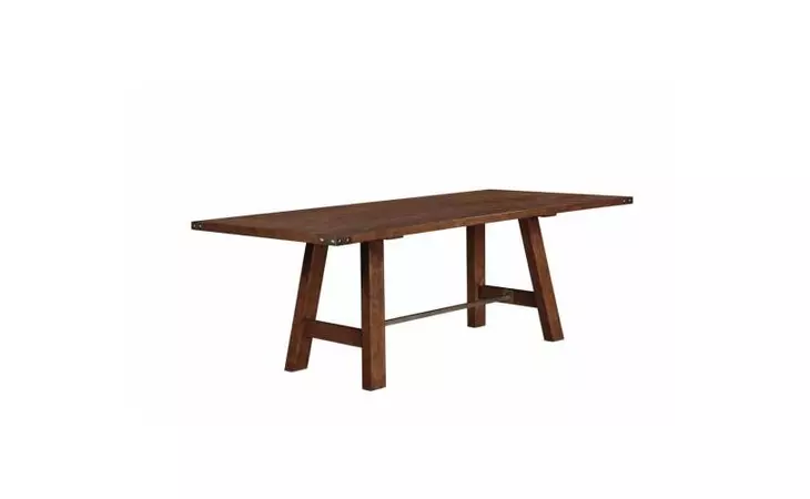 105681  DINING TABLE (WEATHERED ACACIA)
