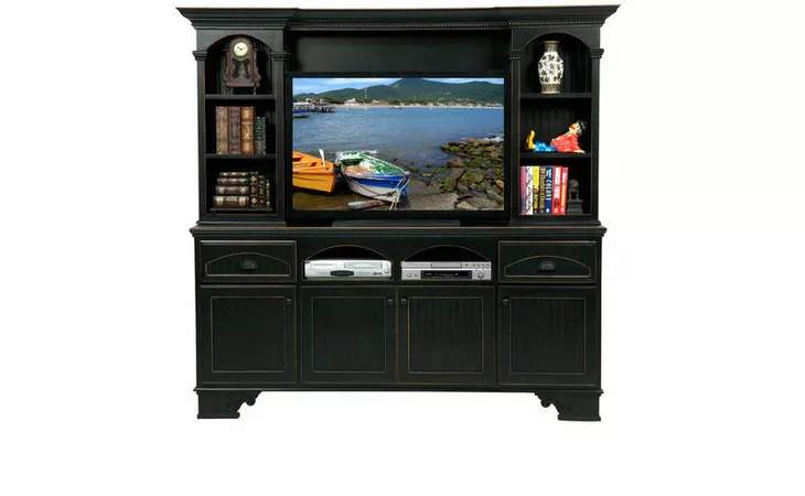 11545  80 ENTERTAINMENT HUTCH WITH 45 OPENING F BK,CC,CO,CR,EC,GO,HG,IV,SW,WHG NGP 95