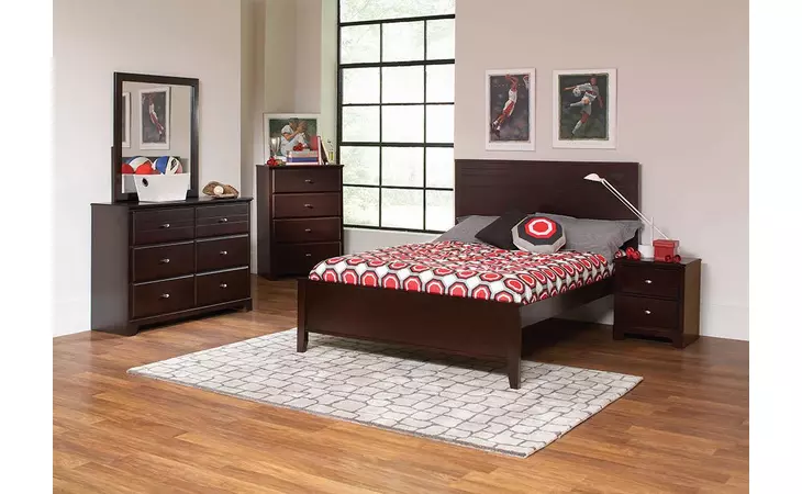 400771F ASHTON CAPPUCCINO FULL BED COASTER  400771F