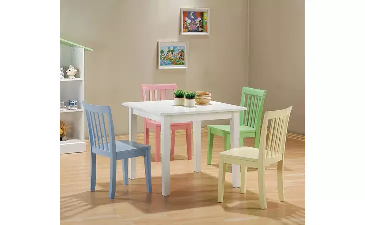 460235  RORY 5-PIECE DINING SET MULTI COLOR
