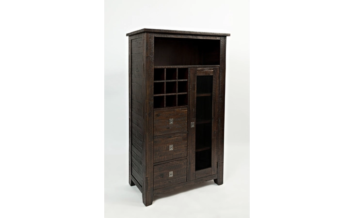 705-95 KONA GROVE COLLECTION WINE PANTRY W/3 DRAWERS AND CABINET- ASSEMBLED KONA GROVE COLLECTION