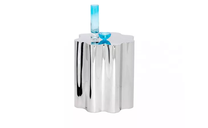 DAHLIA DAHLIA SIDE TABLE - STAINLESS STEEL SUNPAN FURNITURE  101384