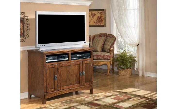 W319-18 CROSS ISLAND TV STAND CROSS ISLAND